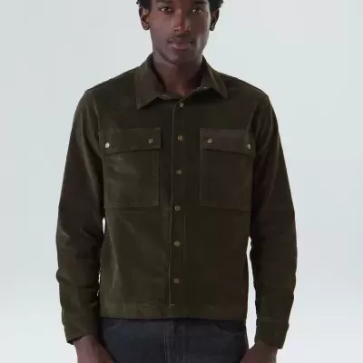 Overshirt Corduroy Boxed Thin Osklen