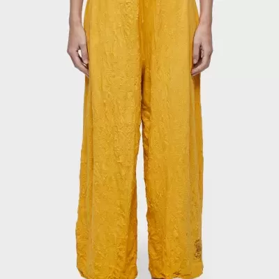 Calça wrinkled color