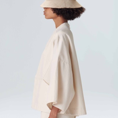 Kimono Cropped White Osklen