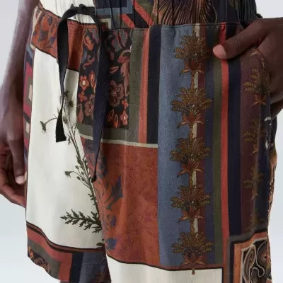 Bermuda Pj Patchwork Osklen