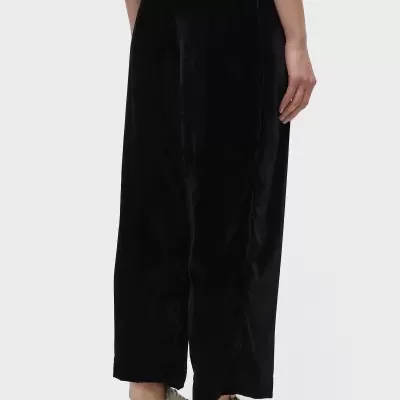 Calça Pregas Velvet Osklen
