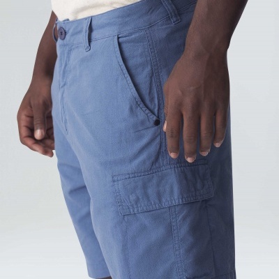 Bermuda Masculina Osklen Cargo Cotton Linen New