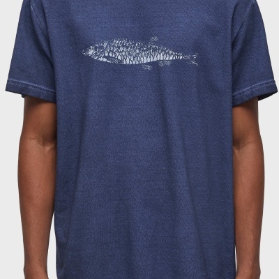 T-shirt Double Watercolor Fish Osklen