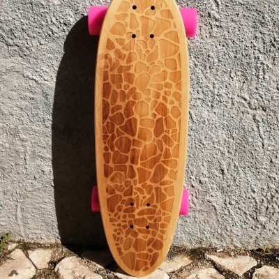 Skateboard Giraffe Patern