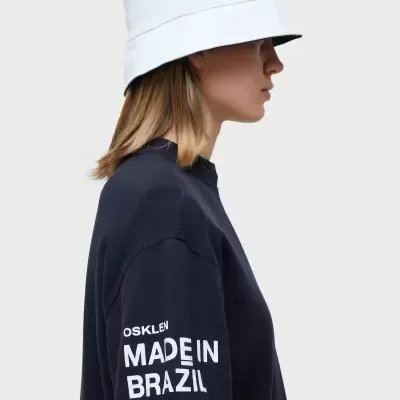 T-shirt Over Made In Brazil Double Face Osklen