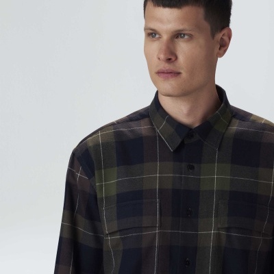 Camisa Flannel Plaid Ml Osklen