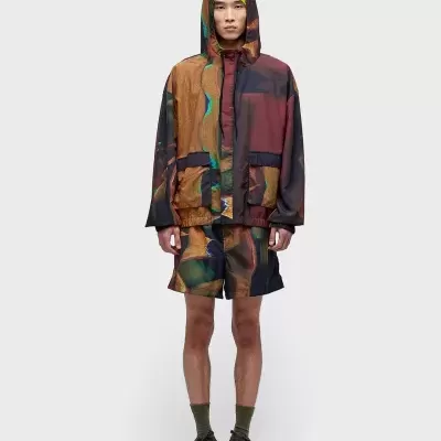 Bermuda Over Rose Glitch Osklen