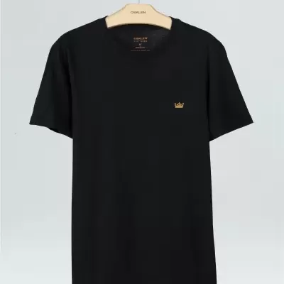 T-shirt Soft Used Gold Crown Osklen