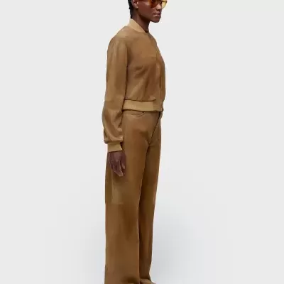 Calça Five Pockets Camurça Osklen