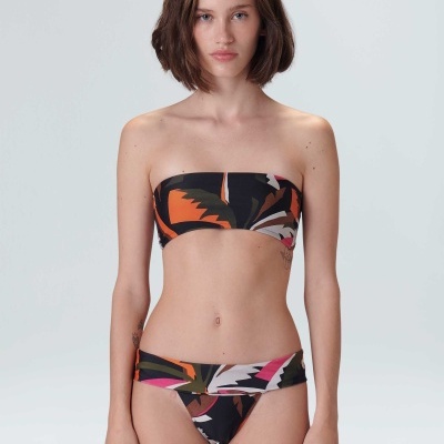 Biquini TQC Coqueiro Escuro Osklen