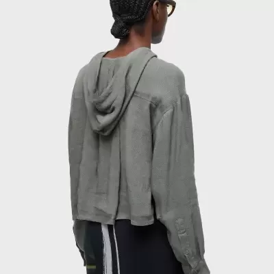 Camisa Capuz Linho Reciclado Osklen