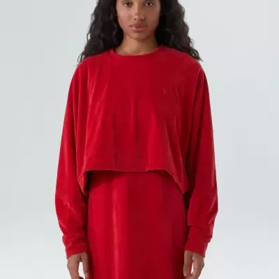 Casaco Cropped Plush Osklen