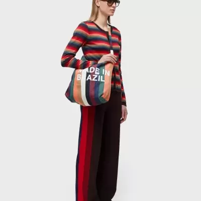 Calça Tricot Colorfull Stripes Osklen