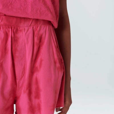 Short Fem Tie Dye Pink Osklen