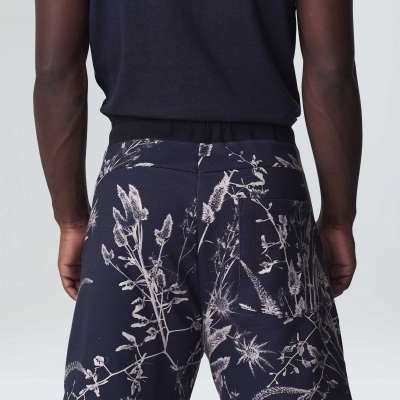 Bermuda Casual Moletom Orquídea Night