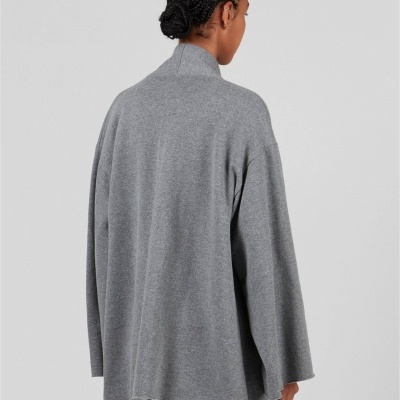 Cardigan Fem Moletom E-basics