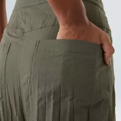 Calcas Tricoline Wrinkled Osklen