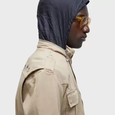 Parka Pockets Gola Alta Osklen