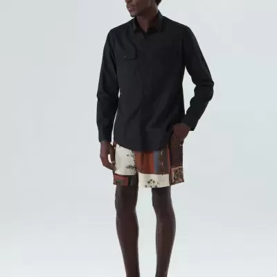 Bermuda Pj Patchwork Osklen