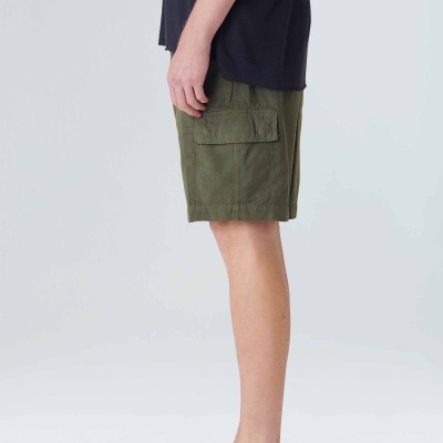 Bermuda Masculina Osklen Cargo Cotton Linen New