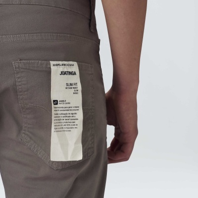 Calca 5 Pockets Color Lisa Osklen