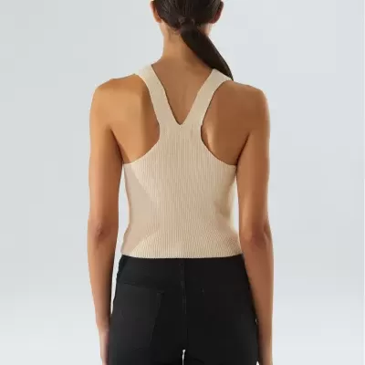 Top Nadador Tricot Rib Osklen