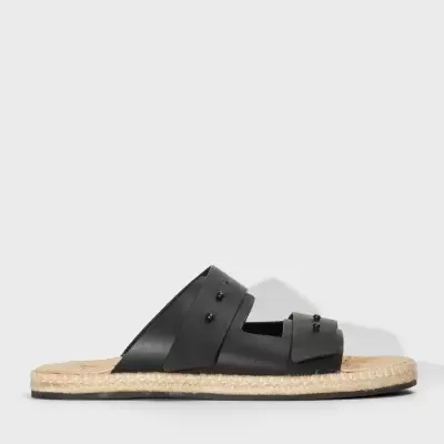 Slide Couro e Corda Osklen