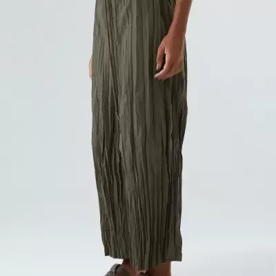 Calcas Tricoline Wrinkled Osklen