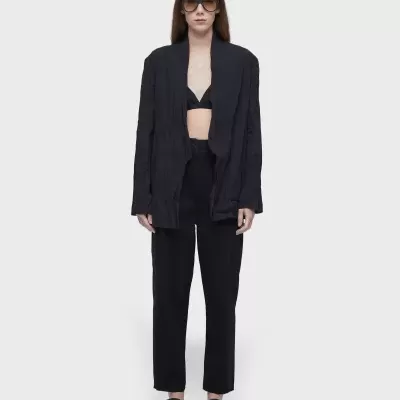 Blazer Tricoline Wrinkled Osklen