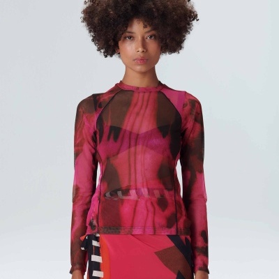 Blusa ml Tule Sumina Osklen