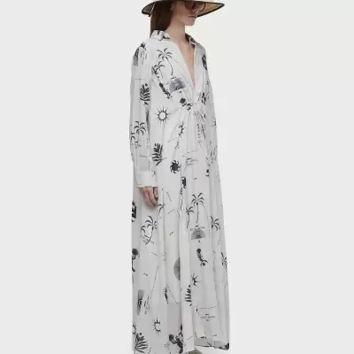 Vestido chemise longo rio day