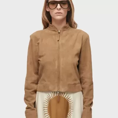 Casaco Bomber Camurça Osklen