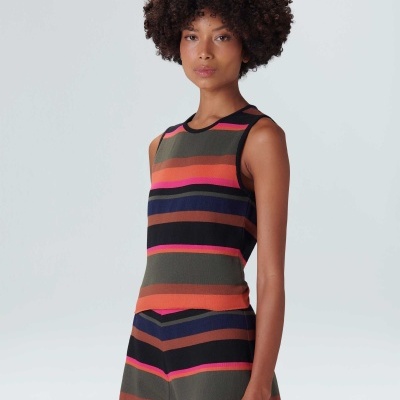 Top Cropped Tricot Listras Osklen