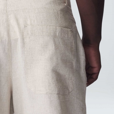 Bermuda Woof Linen Flow