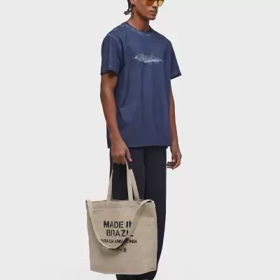 T-shirt Double Watercolor Fish Osklen