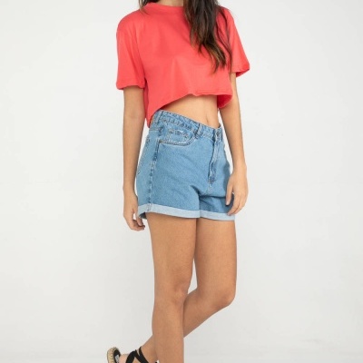 TOP c/ MANGAS MALHA PIMA MiG