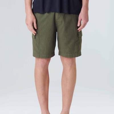 Bermuda Masculina Osklen Cargo Cotton Linen New