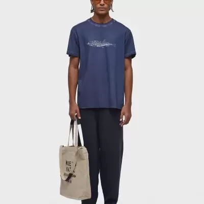 T-shirt Double Watercolor Fish Osklen