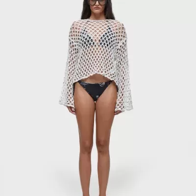 Blusa Tricot Aberto Osklen