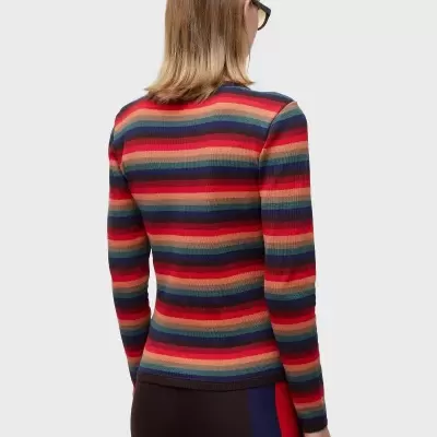 Cardigan Tricot Vintage Stripes Tiny Osklen