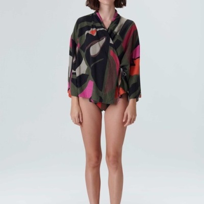 Kimono Folhagem Osklen