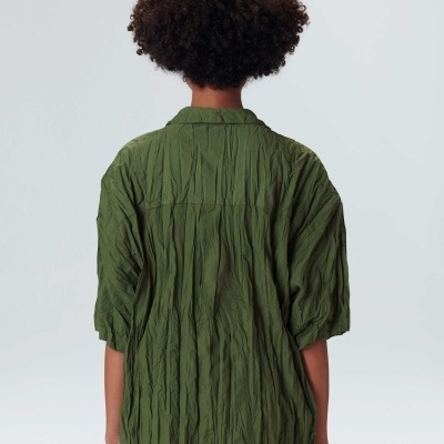 Camisa Over Wrinkled Osklen