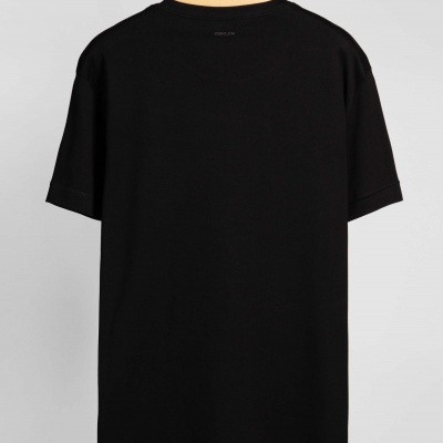 T-Shirt Suedine Black