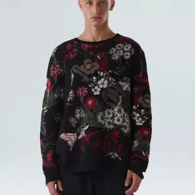 Sweater Tricot Over Ciclo Osklen