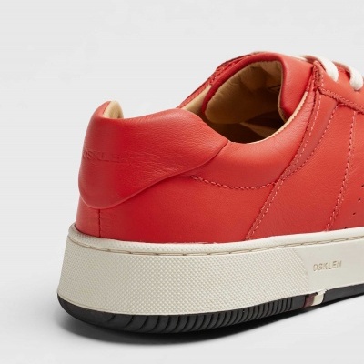 Tênis Soho Couro Vermelho