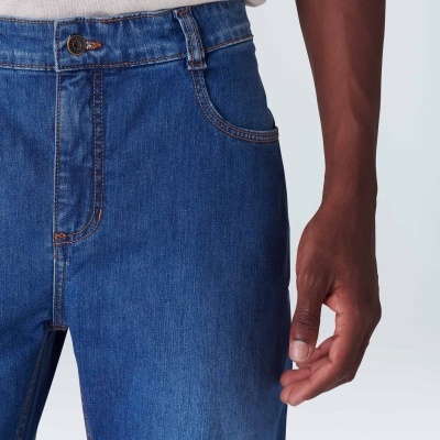 Calca Jeans Joatinga Mid Blue Osklen