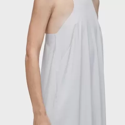 Vestido superlight gola raglan