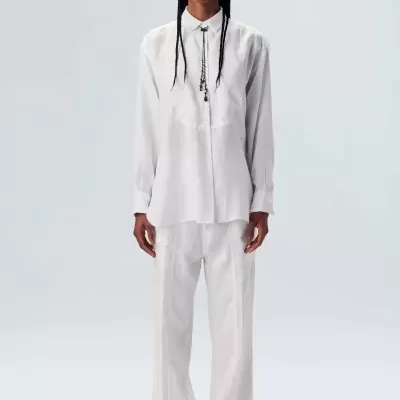 Camisa Smoking Manga Longa Osklen