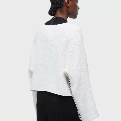 Blusa Tricot Bouclet Pespontos Osklen