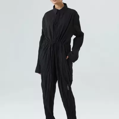 Macacão Tricoline Wrinkled Osklen